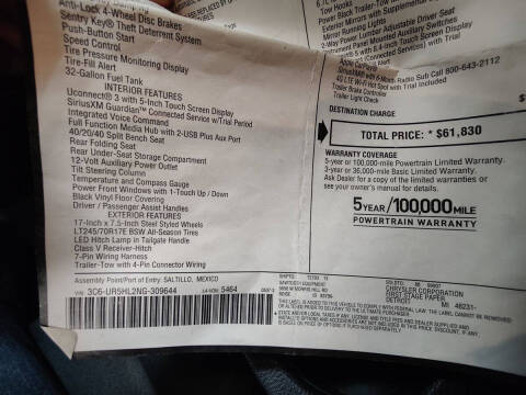 2022 RAM 2500 Tradesman