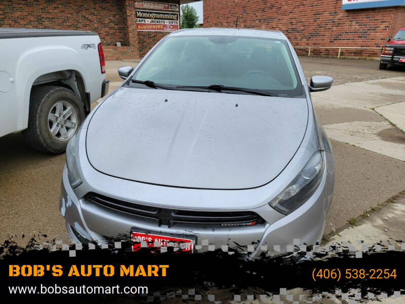 2016 Dodge Dart for sale at BOB'S AUTO MART in Lewistown MT