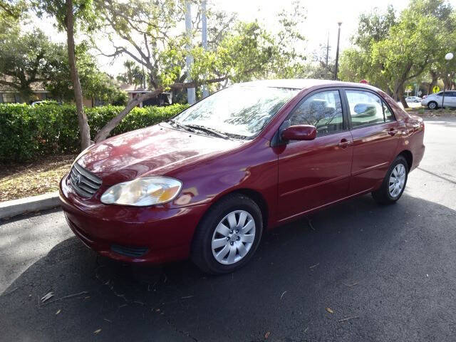 2004 Toyota Corolla for sale at DONNY MILLS AUTO SALES in Largo FL