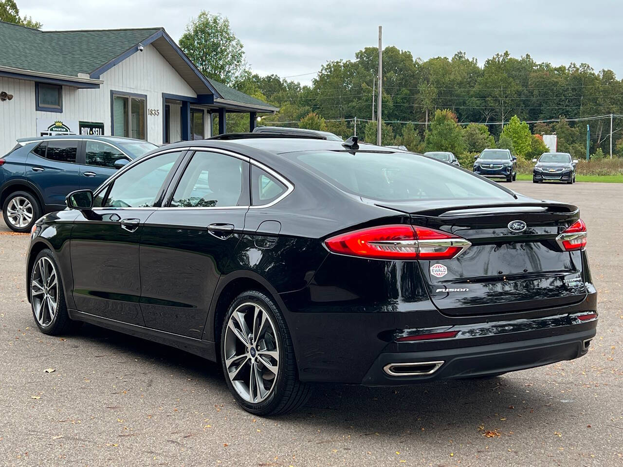 2019 Ford Fusion for sale at Spartan Elite Auto Group LLC in Lansing, MI