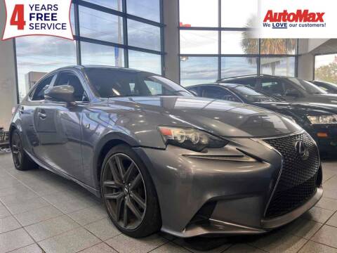2014 Lexus IS 250 for sale at Auto Max in Hollywood FL