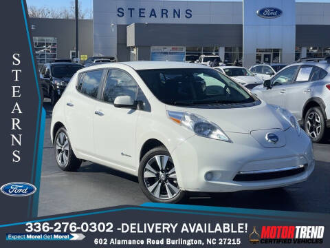 2015 Nissan LEAF for sale at Stearns Ford in Burlington NC