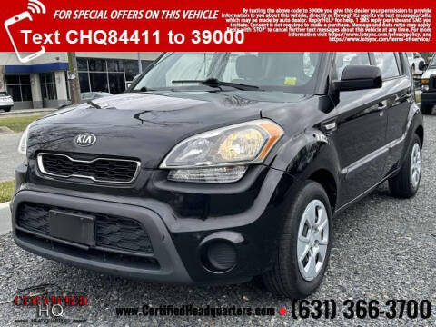 2013 Kia Soul for sale at CERTIFIED HEADQUARTERS in Saint James NY
