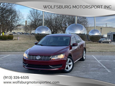 2015 Volkswagen Passat for sale at WOLFSBURG MOTORSPORT INC in Shawnee KS
