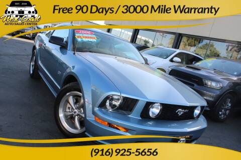 2006 Ford Mustang for sale at West Coast Auto Sales Center in Sacramento CA