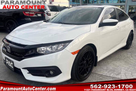 2018 Honda Civic for sale at PARAMOUNT AUTO CENTER in Downey CA