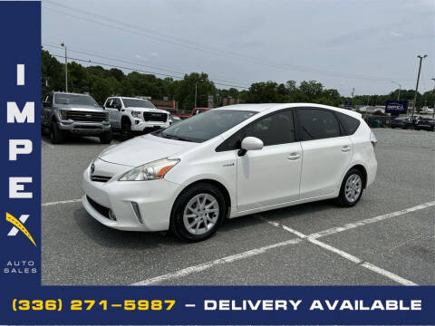 2013 Toyota Prius v for sale at Impex Auto Sales in Greensboro NC