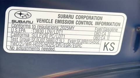 2025 Subaru Crosstrek Premium