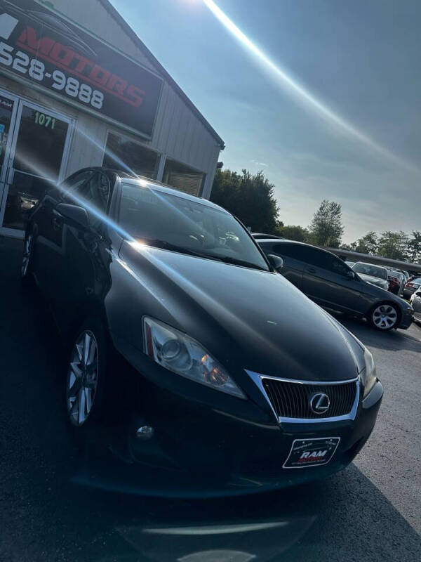 Used 2011 Lexus IS 250 with VIN JTHCF5C20B5045675 for sale in Cincinnati, OH