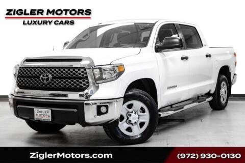 2018 Toyota Tundra for sale at Zigler Motors in Addison TX