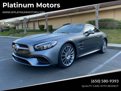 2020 Mercedes-Benz SL-Class for sale at Platinum Motors in San Bruno CA