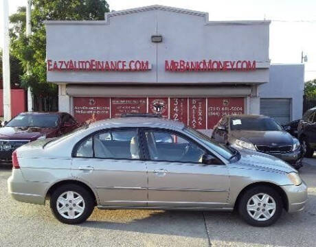 2003 Honda Civic for sale at Eazy Auto Finance in Dallas TX