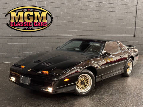 1988 Pontiac Firebird Trans Am for sale at MGM CLASSIC CARS in Addison IL
