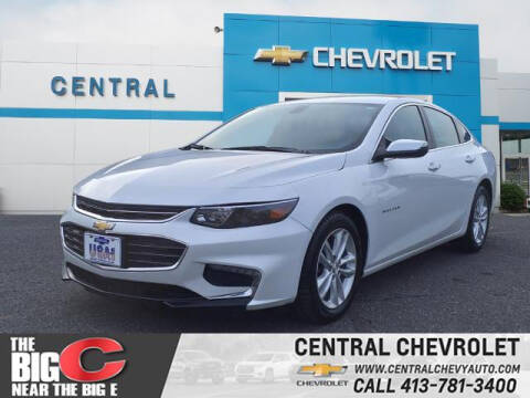 2017 Chevrolet Malibu for sale at CENTRAL CHEVROLET in West Springfield MA