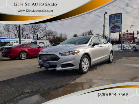2013 Ford Fusion for sale at 12th St. Auto Sales in Canton OH