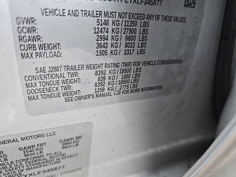 2020 Chevrolet Silverado 2500HD