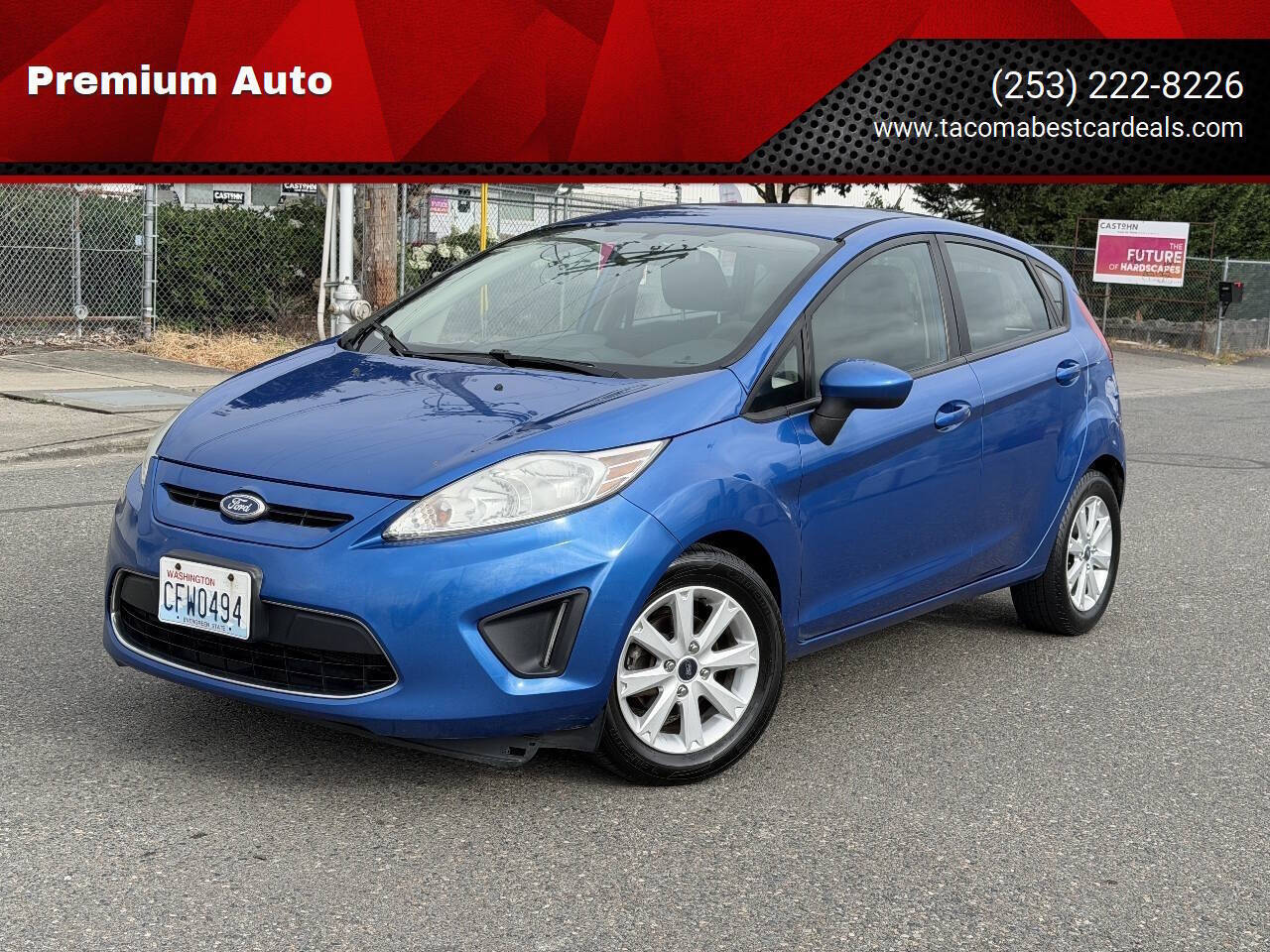 Blue 2011 Ford Fiesta SE SE 4dr Hatchback 1