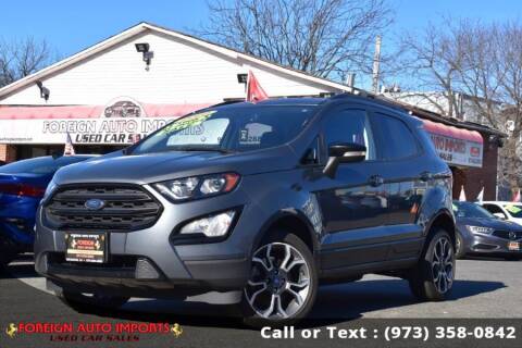 2020 Ford EcoSport for sale at www.onlycarsnj.net in Irvington NJ