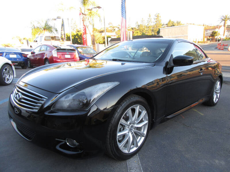 2012 Infiniti G37 Convertible for sale at Eagle Auto in La Mesa CA