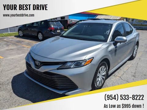 2020 Toyota Camry Hybrid for sale at YOUR BEST DRIVE in Oakland Park FL