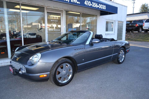 2003 Ford Thunderbird for sale at Owings Mills Motor Cars in Owings Mills MD