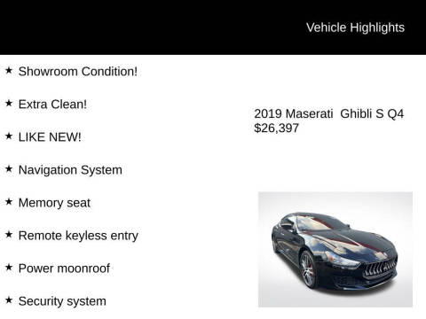 2019 Maserati Ghibli SQ4