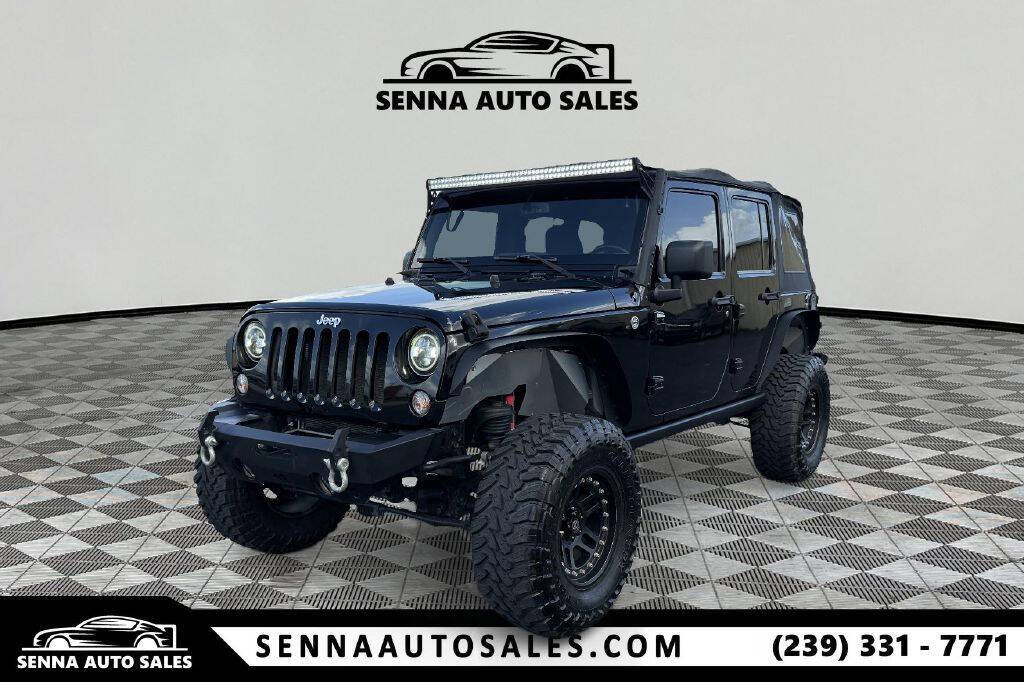 2015 Jeep Wrangler Unlimited for sale at SENNA AUTO SALES in Naples, FL