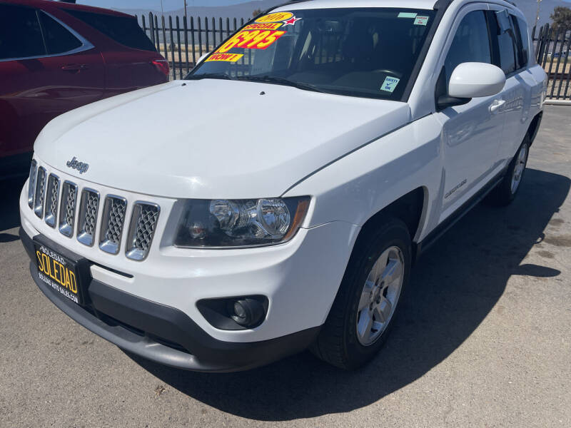 2016 Jeep Compass for sale at Soledad Auto Sales in Soledad CA