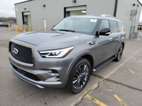 2021 Infiniti QX80 for sale at JOE BULLARD USED CARS in Mobile AL