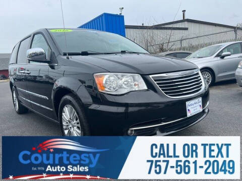 2016 Chrysler Town and Country for sale at Courtesy Auto Sales in Chesapeake VA