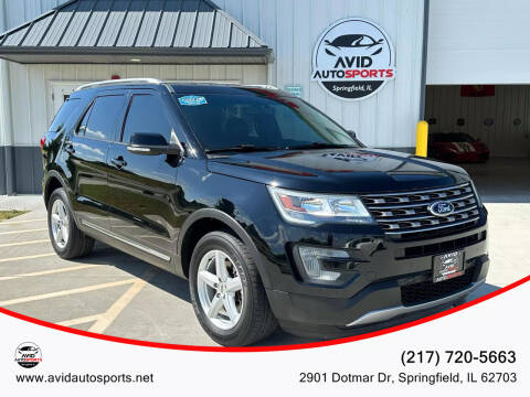 2016 Ford Explorer for sale at AVID AUTOSPORTS in Springfield IL