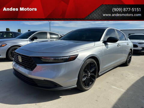 2024 Honda Accord Hybrid for sale at Andes Motors in Bloomington CA