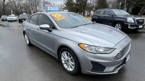 2020 Ford Fusion for sale at North American Credit Inc. in Waukegan IL