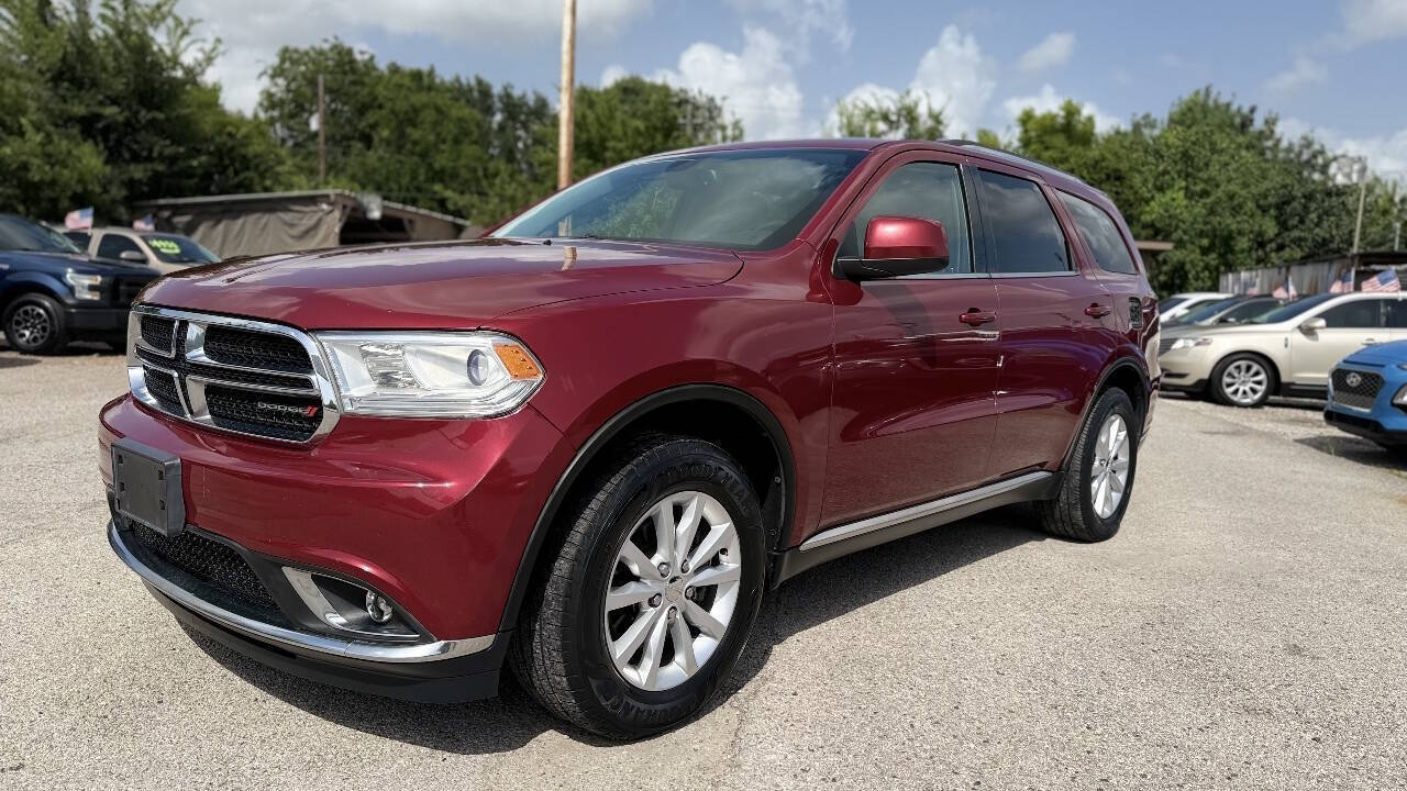 Red 2015 Dodge Durango SXT AWD SXT 4dr SUV 1