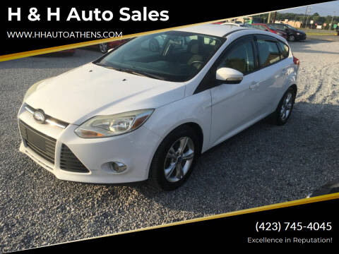 2013 Ford Focus for sale at H & H Auto Sales in Athens TN