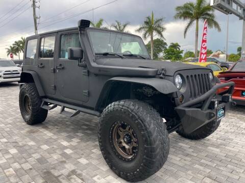 2011 Jeep Wrangler Unlimited for sale at City Motors Miami in Miami FL