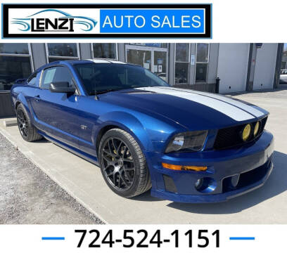 2008 Ford Mustang for sale at LENZI AUTO SALES LLC in Sarver PA