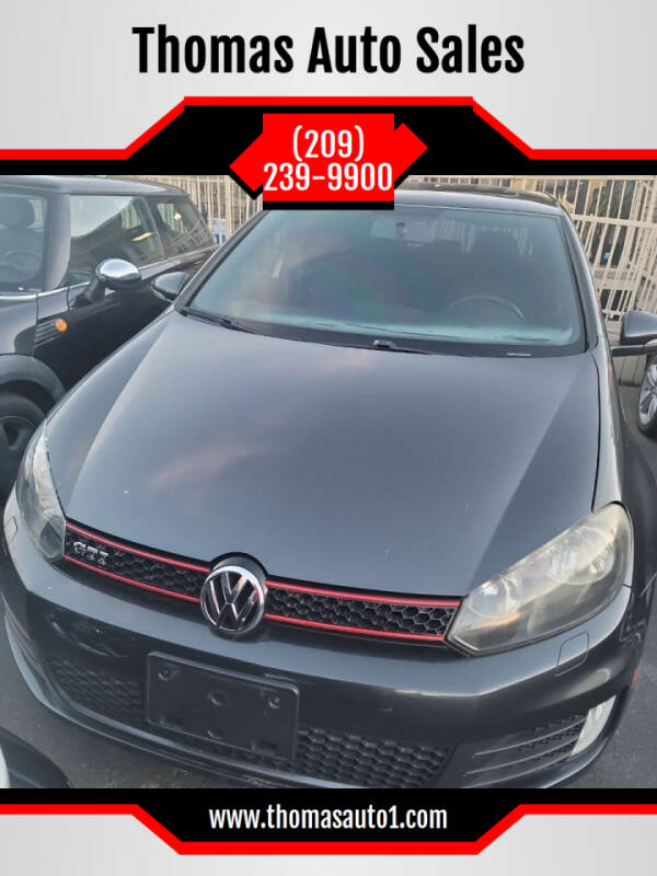 2011 Volkswagen GTI for sale at Thomas Auto Sales in Manteca CA