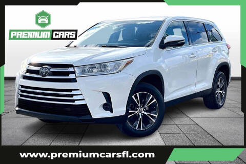 2019 Toyota Highlander LE