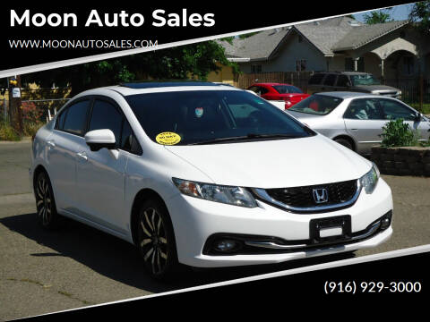 2014 Honda Civic for sale at Moon Auto Sales in Sacramento CA