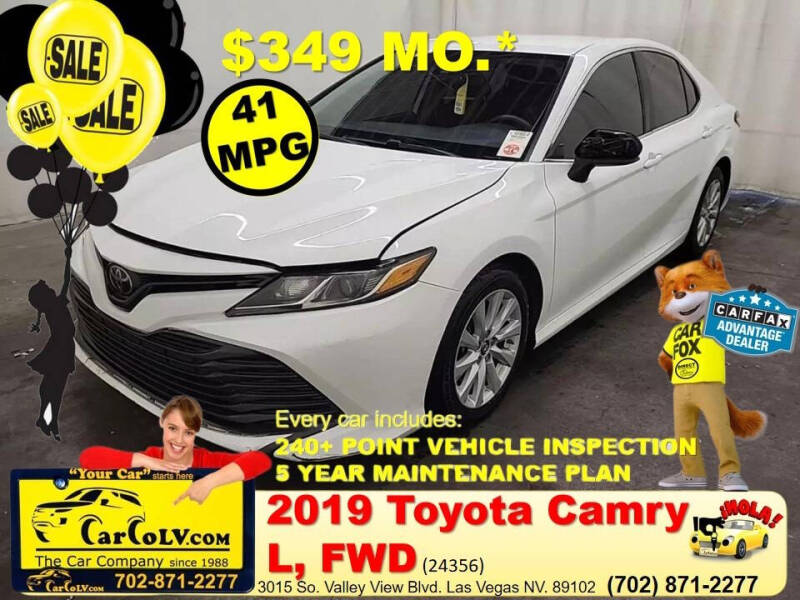 2019 Toyota Camry for sale at The Car Company - 349 monthly payments in Las Vegas NV