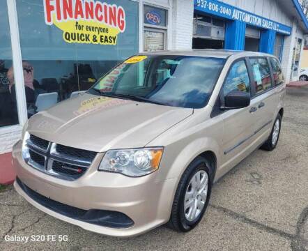 2014 Dodge Grand Caravan for sale at AutoMotion Sales in Franklin OH