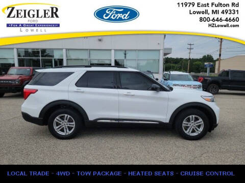 2021 Ford Explorer for sale at Harold Zeigler Ford in Plainwell MI