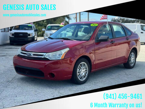 2010 Ford Focus for sale at GENESIS AUTO SALES in Port Charlotte FL