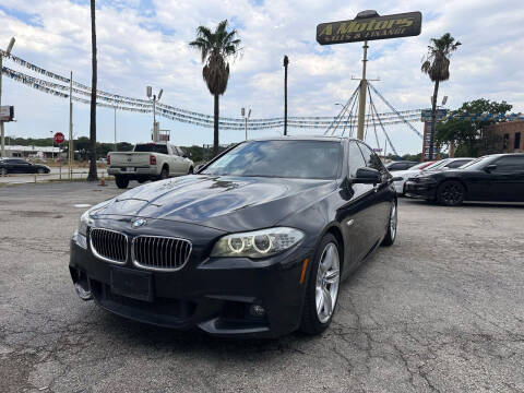 2013 BMW 5 Series for sale at A MOTORS SALES AND FINANCE - 10110 West Loop 1604 N in San Antonio TX
