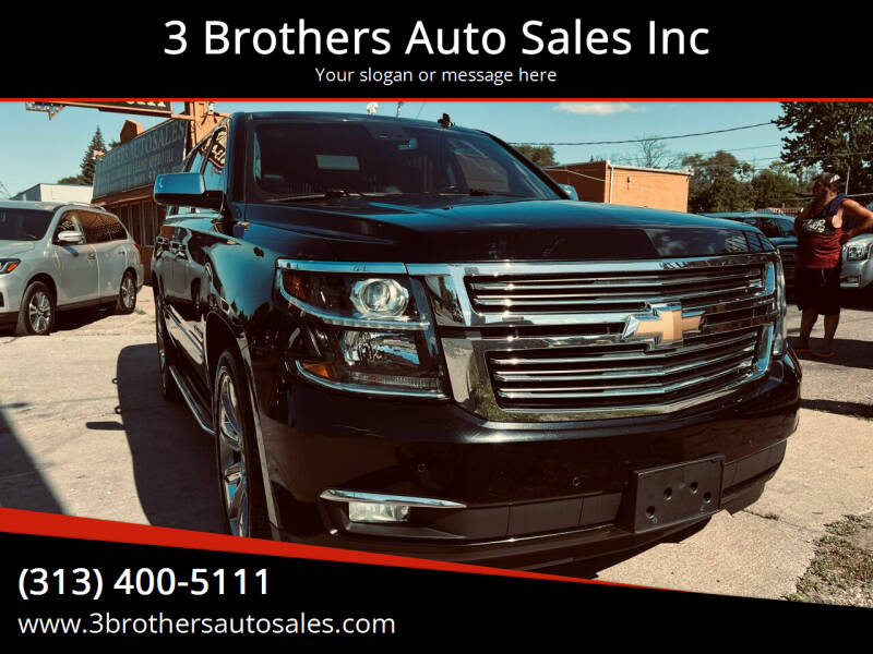 2015 Chevrolet Tahoe for sale at 3 Brothers Auto Sales Inc in Detroit MI