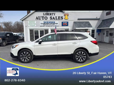 2016 Subaru Outback for sale at Liberty Auto Sales Inc. in Fair Haven VT