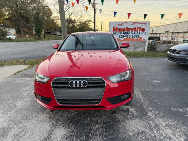 2013 Audi A4 for sale at Nashville Luxury Auto Sales in Nashville, TN