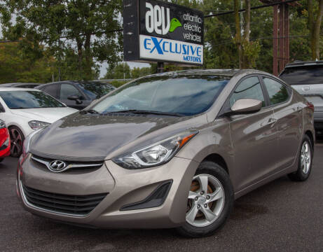 2014 Hyundai Elantra for sale at EXCLUSIVE MOTORS in Virginia Beach VA