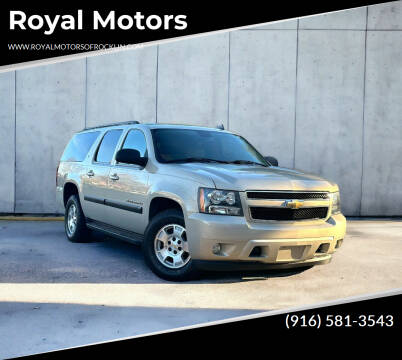 2007 Chevrolet Suburban for sale at Royal Motors in Rocklin CA